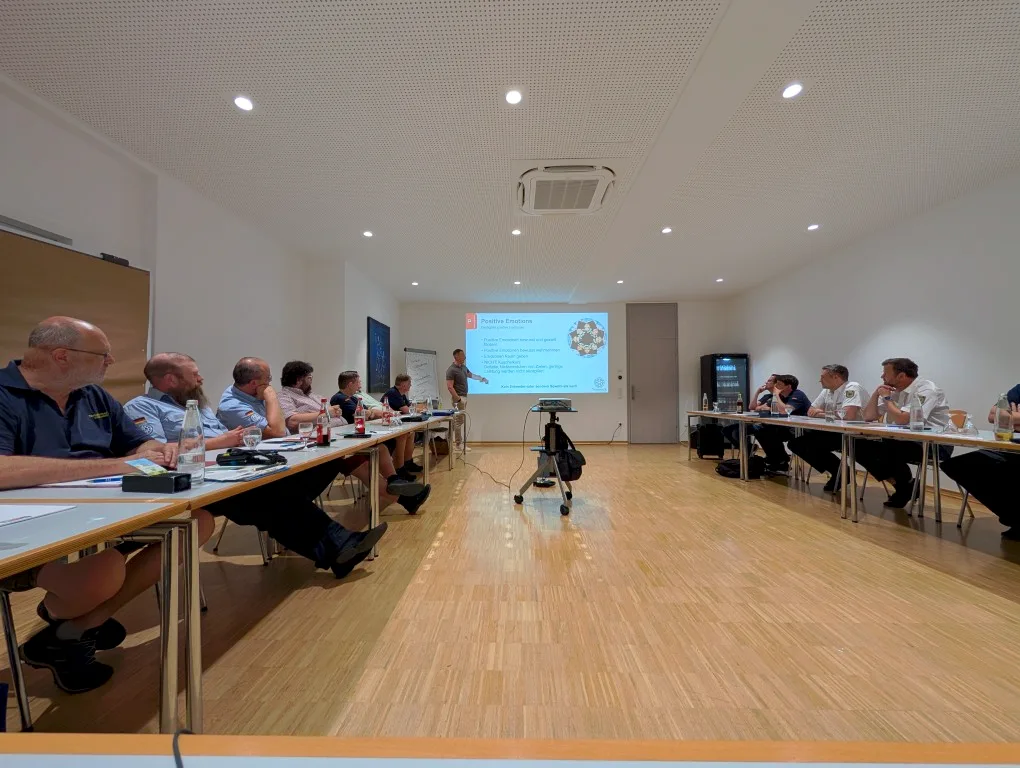 Andi Gierl beim THW